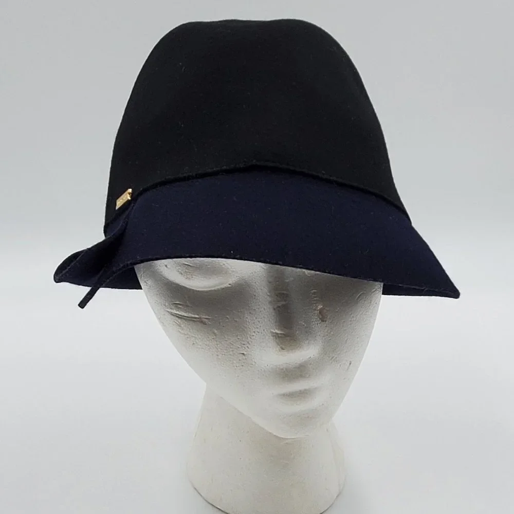 Vince Camuto 2-Tone Wool Cloche
